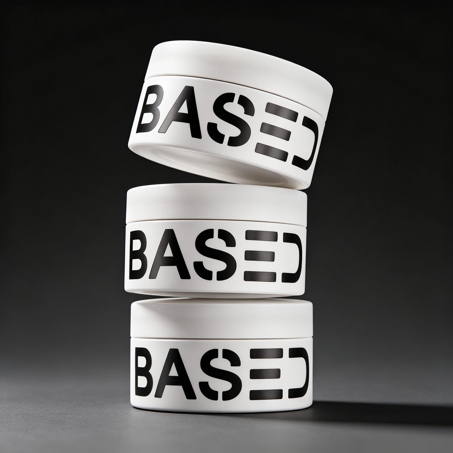 BASED Hair Clay for Men, Premium Hair Clay with Strong Hold, Texturizing Finish, & Low Shine
