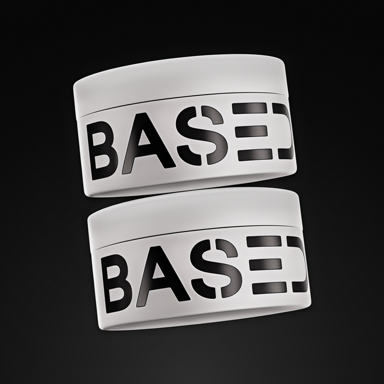 BASED Hair Clay for Men, Premium Hair Clay with Strong Hold, Texturizing Finish, & Low Shine
