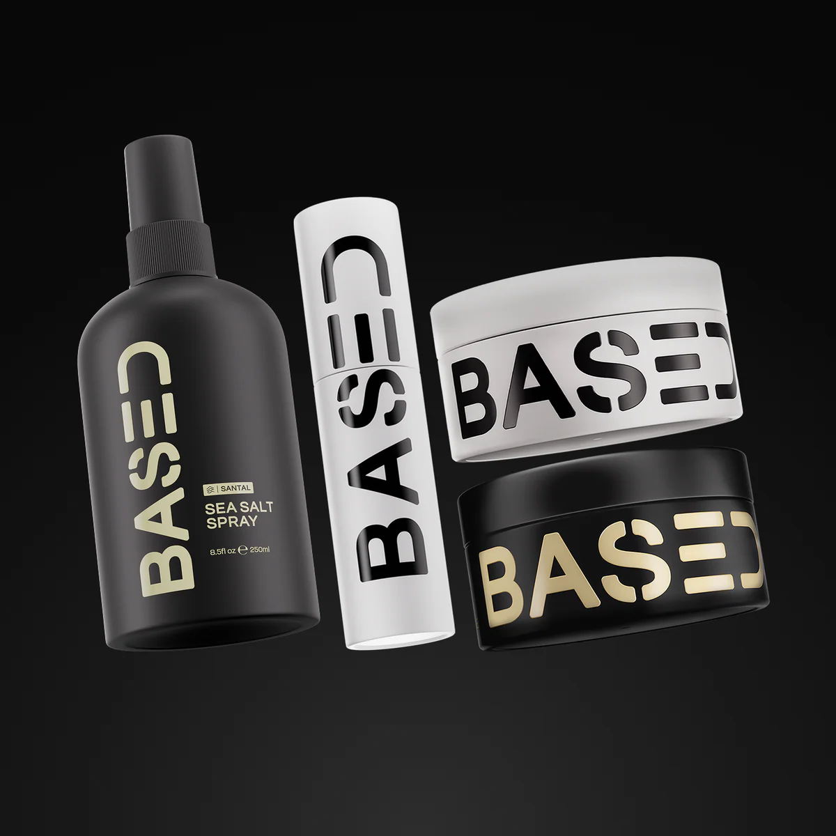 BASED Hair Texturizing Powder, Lightweight & Volumizing Hair Styling Powder with Matte Finish